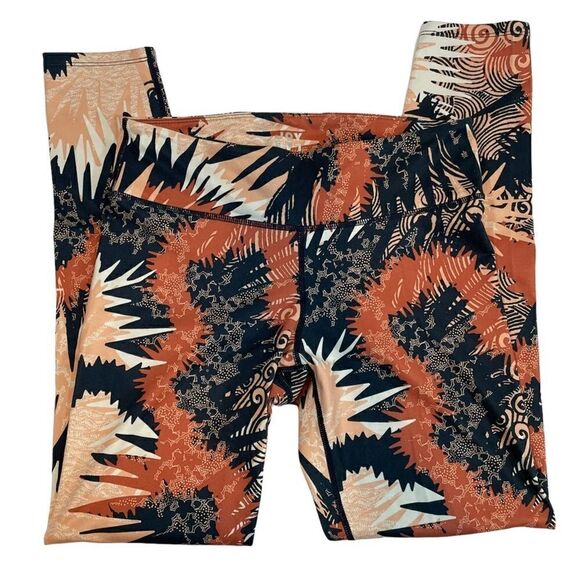 JoyLab Athletic Leggings Orange Gym Workout Running Yoga Athleisure - Picture 1 of 6